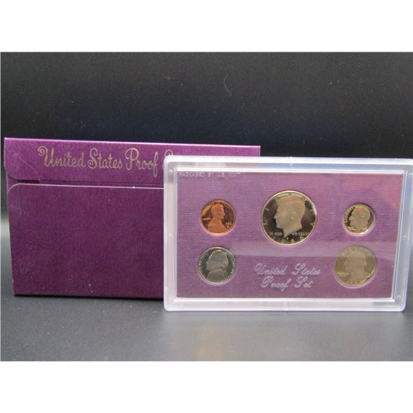 1986 S US Mint Proof Set. OGP