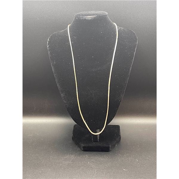 Vintage Sterling Silver Marked Italy 20" Necklace Chain