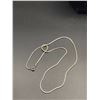 Image 2 : Vintage Sterling Silver Marked Italy 20" Necklace Chain
