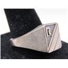 Image 2 : Sterling Silver Size 12 R Roadway Ring