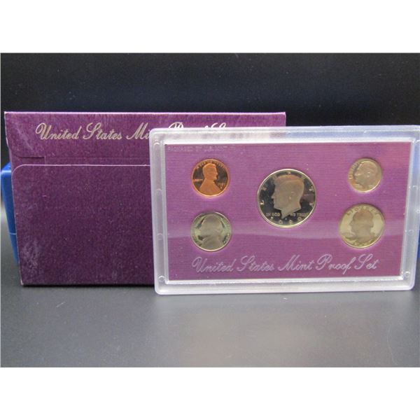 1989 S US Mint Proof Set. OGP