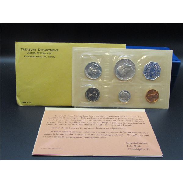 1964 US Mint Silver Proof Set. OGP