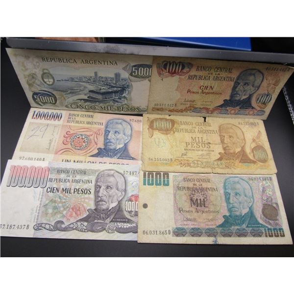 6- Argentina Bank Notes