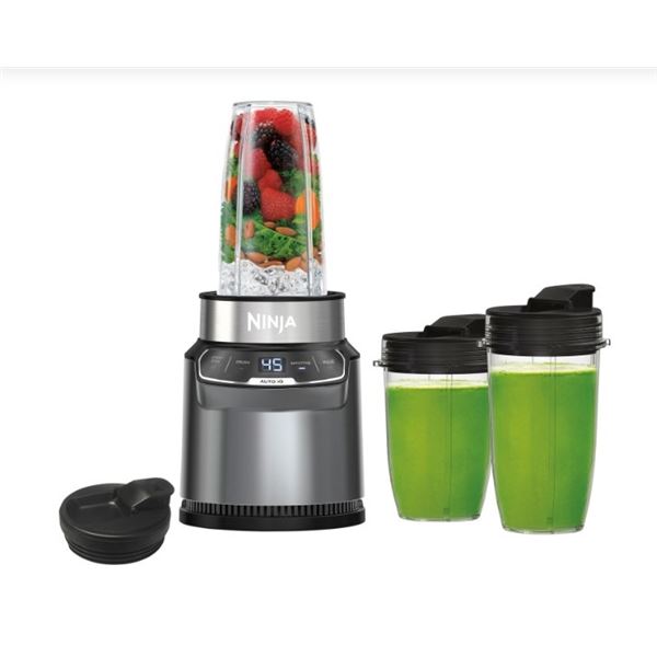 NINJA NUTRI-BLENDER PRO 1000W PERSONAL BLENDER W/ AUTO-IQ - TESTED WORKING, RETAIL $159