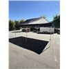 Image 1 : BRAND NEW 10X20FT COMMERCIAL EASY UP SHELTER, BLACK, EASY UP AND DOWN, WITH CARRY BAG RETAIL $799