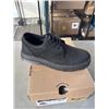 Image 3 : NEW PAIR OF DR. MARTENS AIR WAIR CREWSON LO BLACK BUFFBUCK  SIZE US MENS 7, LADIES 8