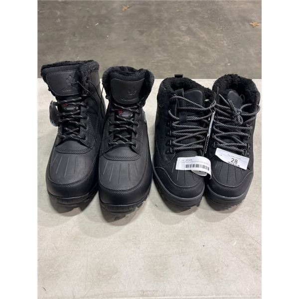 2 NEW SIZE 8 MENS WINTER BOOTS