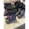 Image 3 : 4 NEW SIZE 13 GIRLS WINTER BOOTS