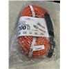 Image 1 : NEW ORANGE INDOOR OUTDOOR 200FT HEAVY DUTY LIGHTED EXTENSION CORD, 14AWG, 3 WIRE