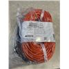 Image 2 : NEW ORANGE INDOOR OUTDOOR 200FT HEAVY DUTY LIGHTED EXTENSION CORD, 14AWG, 3 WIRE