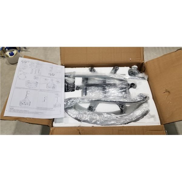 NEW 6 LIGHT FARMHOUSE CANDLE STLYE LIGHT FIXTURE