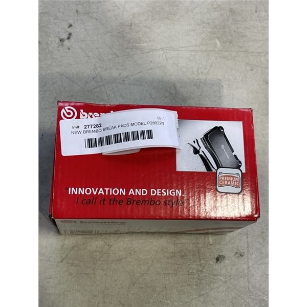 NEW BREMBO BREAK PADS MODEL P28022N - FOR VARIOUS VEHICLES