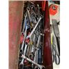 Image 3 : RED METAL TOOL BOX W/ CONTENTS