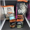 Image 1 : TWO BAGS OF CAT FOOD AND 25 POUCHES OF CAT BOOSTER