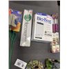 Image 2 : ASSORTED NEW FISH TANK DECOR, GLOW LIGHTS,2 FILTER CARTRIDGES AND NETS ETC