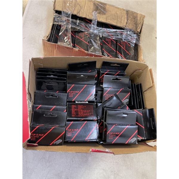 LOT OF OFFICE STAPLES - APPROX 75000