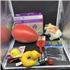 Image 1 : BOX OF NEW PET ACCESSORIES AND TOYS