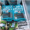 Image 4 : FIVE BAGS OF NEW MY MIGHTY WOLF SALMON AND SARDINE RECIPE DOG TREATS WITH SAUSAGE BITES, MEGA BONES,