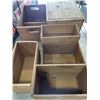 Image 3 : ASSORTED ANTIQUE WOODEN FRUIT CRATES