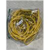 Image 2 : AS NEW YELLOW INDOOR OUTDOOR 50FT HEAVY DUTY LIGHTED EXTENSION CORD, 14AWG, 3 WIRE