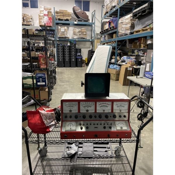VINTAGE WORKING AUTOMOTIVE DIAGNOSTIC MACHINE