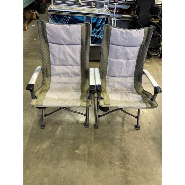 2 FOLDING CAMP CHAIRS