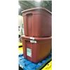 Image 1 : 2 TYPE A STORAGE TOTES 68L