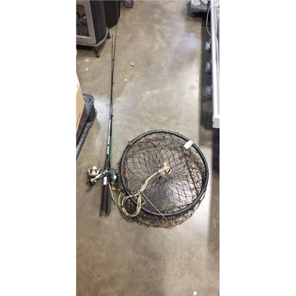 ROUND SHELLFISH TRAP AND S