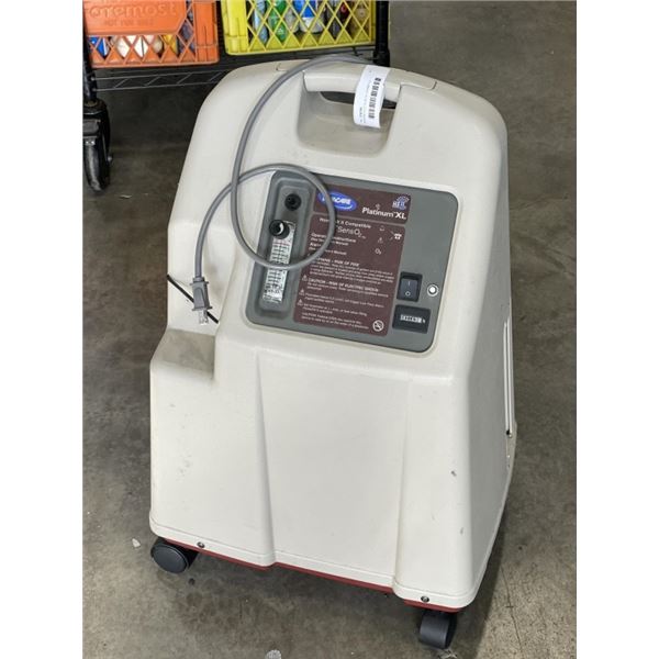 INVACARE PLATINUM XL HOMEFILL SENSE02 MACHINE