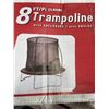 Image 2 : TRAINOR SPORTS 8FT TRAMPOLINE  WITH ENCLOSURE