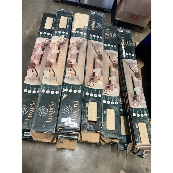 APPROX 413 SWFT OF LUXURIA RIGID CORE VINYL FLOORING, NORTHERN MAPLE