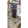 Image 1 : ROLLING AND FOLDING DOUBLE BAR CLOTHING RACK