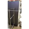 Image 4 : ROLLING AND FOLDING DOUBLE BAR CLOTHING RACK