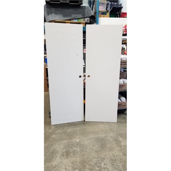 2 28 INCH HOLLOW CORE DOOR