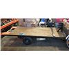 Image 1 : 2010 UBUILT SNOWMOBILE TRAILER WITH REGISTRATION, 112 INCH X 43 INCH