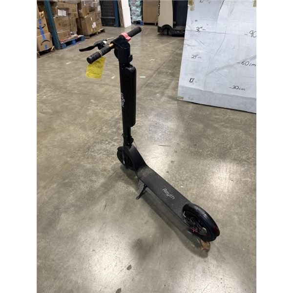 BLACK ELECTRIC SCOOTER