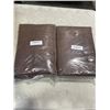 Image 1 : 4 NEW BROWN 28X56 BATH TOWELS