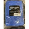 Image 3 : NEW MICROFIBRE DRYING TOWELS, 4 GREY 16 X 16 INCH, (PACKS OF 2) AND LARGE SIZE GREEN AND BLUE 40 X 2
