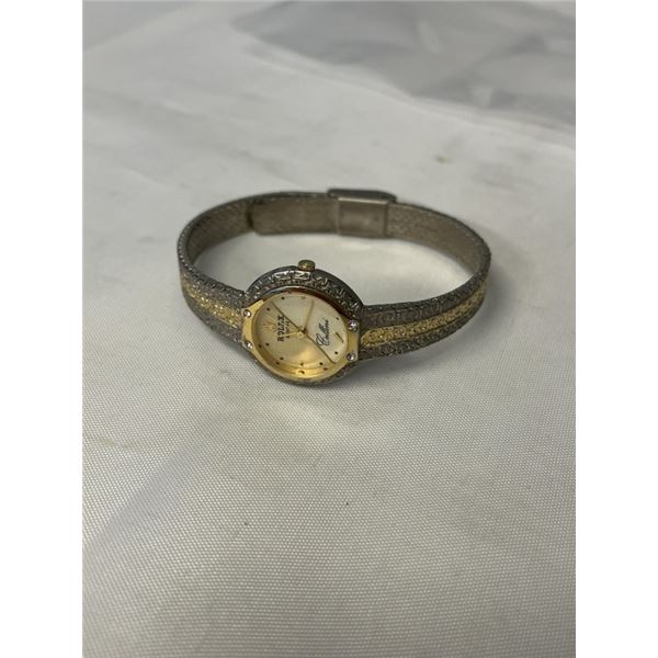 LADIES ROLEX GENEVE CELLINI WATCH, REPLICA, TWO TONE, MAKRED HILINI SWISS MADE, QUARTZ MOVEMENT - BA