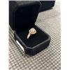 Image 2 : NEW 18K GOLD PLATED 1.0CT SIMULATED DIAMOND (CZ) LUXURY HALO RING, SIZE 7