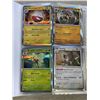 Image 2 : 240 POKEMON CARDS. 100 RARE. INCLUDES 24 HOLO RARE/REVERSE HOLO RARES IN BRAND NEW BINDER WITH SLEEV