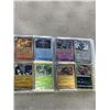 Image 7 : 240 POKEMON CARDS. 100 RARE. INCLUDES 24 HOLO RARE/REVERSE HOLO RARES IN BRAND NEW BINDER WITH SLEEV