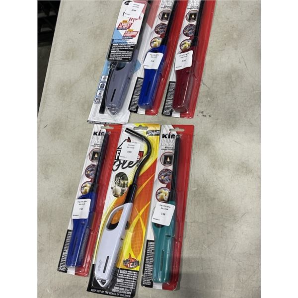 ASSORTED NEW BBQ LIGHTERS