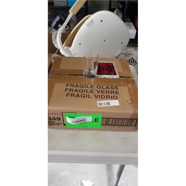 3 DOZEN NEW LIBBEY 5OZ SHOT GLASSES