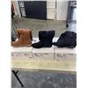 Image 1 : 3 PAIRS NEW WOMENS BOOTS SIZE 6.5