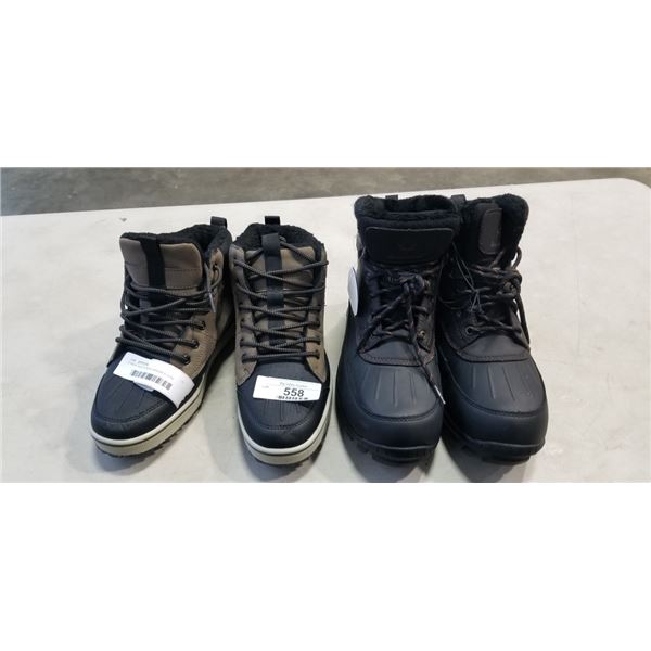 2 NEW SIZE 8 MENS WINTER BOOTS