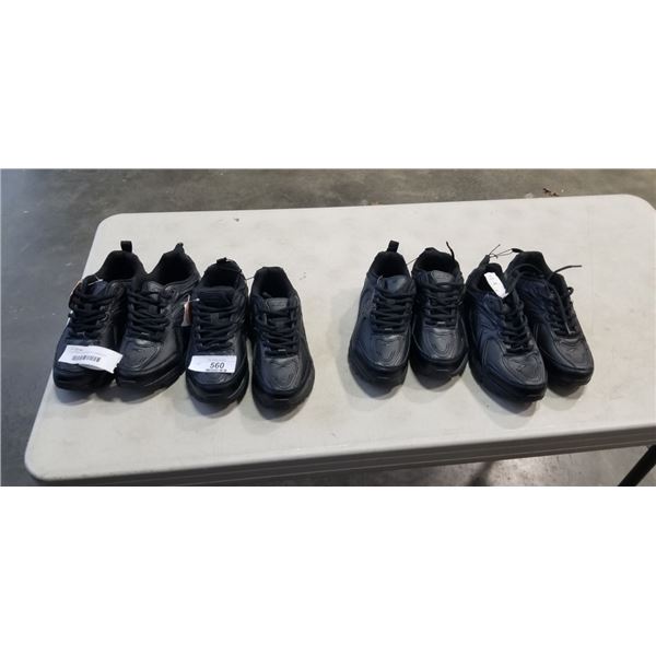 4 NEW SIZE 6 AVIA MEMORY FOAM SHOES