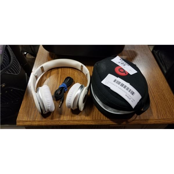 BEATS SOLO HEADPHONES, AUTHENTICITY UNKNOWN