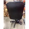 Image 2 : LEATHER HIGHBACK OFFICE CHAIR