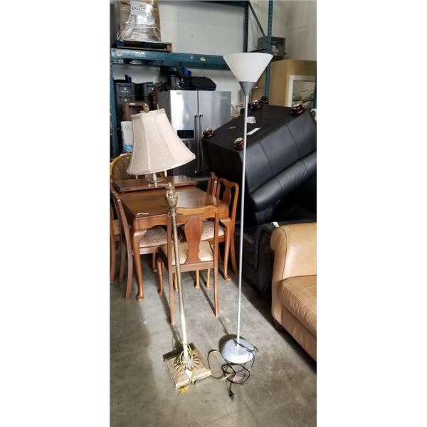 BRIDGE LAMP AND IKEA FLOOR LAMP